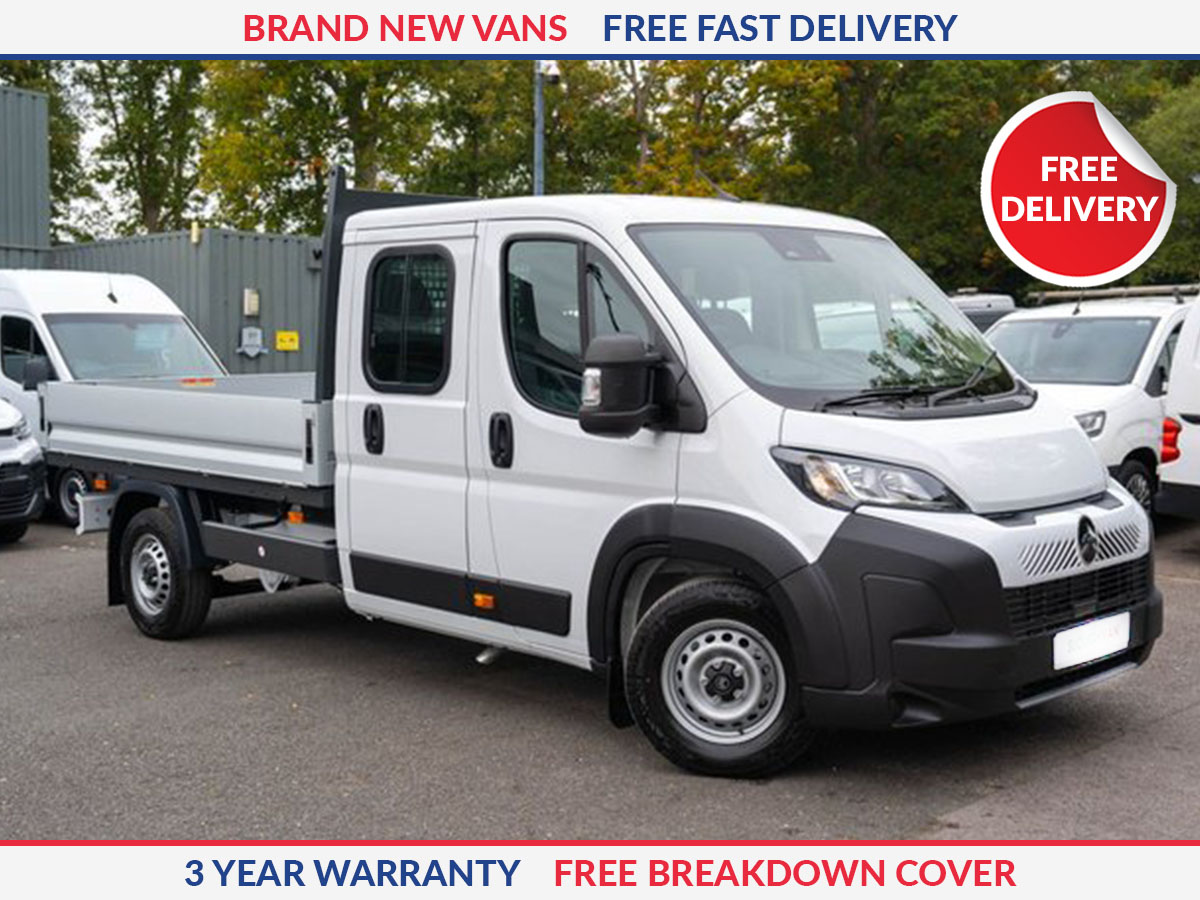 Citroën Relay 35 L3 Diesel Crew Cab Dropside